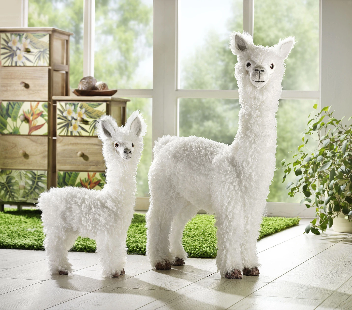 Alpakas Mit Flauschigem Kunstfell 3 Alpakas Mit Flauschigem Kunstfell