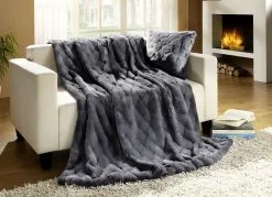 Felldecken Und Kissen Aus Natürlich Wirkendem Webpelz-Fellimitat 7 Felldecken Und Kissen Aus Natürlich Wirkendem Webpelz-Fellimitat -Kunst Textilpflanzen Verkäufe felldecken und kissen aus natuerlich wirkendem webpelz fellimitat farbe anthrazit groesse 215