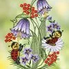 Fensterbild Marienkäfer Aus Plauener Spitze -Kunst Textilpflanzen Verkäufe fensterbild marienkaefer aus plauener spitze farbe gruen bunt