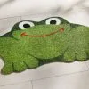 Fußmatte Frosch 2 Fußmatte Frosch -Kunst Textilpflanzen Verkäufe fussmatte frosch farbe gruen