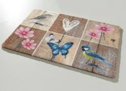 Fußmatte Für Fußbodenheizung Geeignet -Kunst Textilpflanzen Verkäufe fussmatte fuer fussbodenheizung geeignet farbe multicolor groesse 100 1