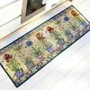 Fußmatte Mit Blumenmuster