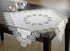 Herrliche Accessoires Aus Plauener Spitze -Kunst Textilpflanzen Verkäufe herrliche accessoires aus plauener spitze farbe creme groesse 301 3