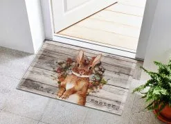 Hochwertige Fußmatte Mit Osterhase