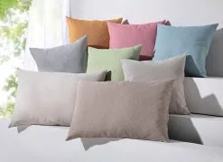 Hochwertige, Jacquard-gewebte Kissenbezüge -Kunst Textilpflanzen Verkäufe hochwertige jacquard gewebte kissenbezuege farbe aqua groesse 105 2