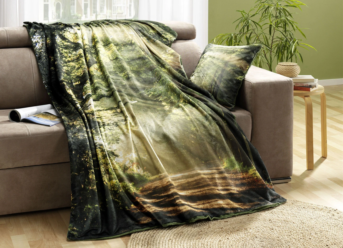 Kissenbezug Mit Naturnah Dessinierter Vorderseite 3 Kissenbezug Mit Naturnah Dessinierter Vorderseite – Bild 2