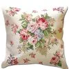Kissenbezug Mit Rosen-Motiv -Kunst Textilpflanzen Verkäufe kissenbezug mit rosen motiv farbe bunt