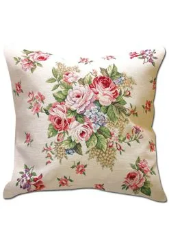 Kissenbezug Mit Rosen-Motiv