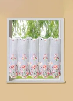 Kurzstore Mit Echter Plauener Stickerei