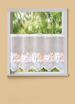 Kurzstore Mit Katzen-Motiv