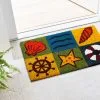 Maritime Fußmatte In Patchwork-Optik 1 Maritime Fußmatte In Patchwork-Optik -Kunst Textilpflanzen Verkäufe maritime fussmatte in patchwork optik farbe bunt