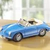 Porsche 356B Cabriolet Von Bburago -Kunst Textilpflanzen Verkäufe porsche 356b cabriolet von bburago farbe blau
