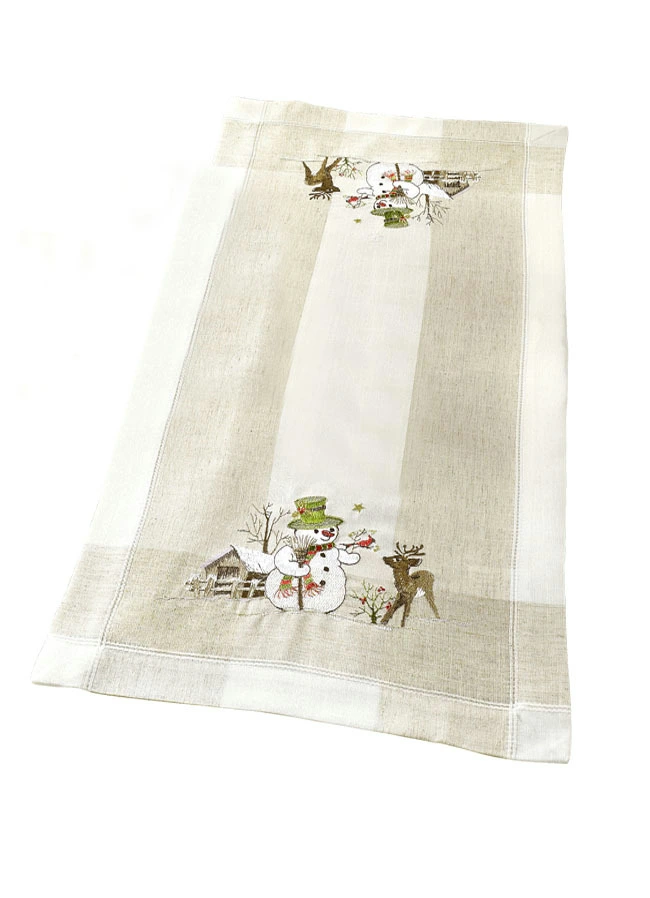 Reizende Tisch- Und Raumdekoration Mit Schneemännern 5 Reizende Tisch- Und Raumdekoration Mit Schneemännern – Bild 3