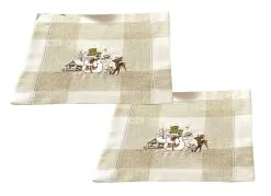 Reizende Tisch- Und Raumdekoration Mit Schneemännern