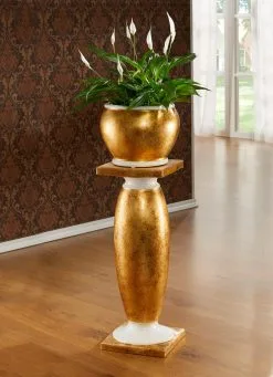 Säule Mit Übertopf