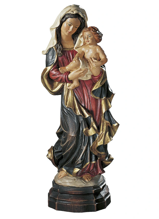 Sammlerstück Madonnenfigur Mit Kind 3 Sammlerstück Madonnenfigur Mit Kind