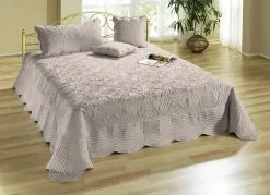 Satin Kissenbezüge Und Tagesdecken Mit Stickerei