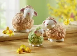 Schäfchen Aus Keramik, 3er-Set