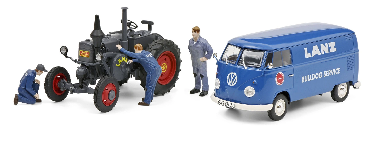 Schuco Set LANZ SERVICE Aus Zinkdruckguss 3 Schuco Set LANZ SERVICE Aus Zinkdruckguss