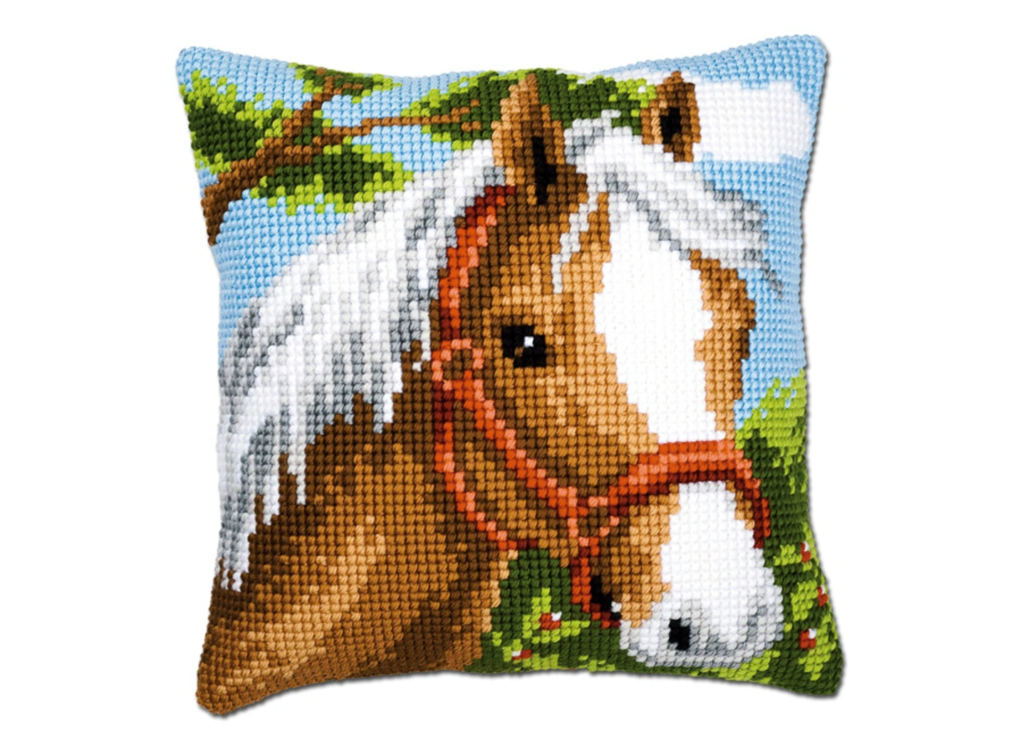 Stickkissen Pferd Mit Zubehör 3 Stickkissen Pferd Mit Zubehör