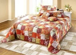 Tagesdecken Und Kissenbezüge In Patchwork-Optik Aus Baumwolle 13 Tagesdecken Und Kissenbezüge In Patchwork-Optik Aus Baumwolle -Kunst Textilpflanzen Verkäufe tagesdecken und kissenbezuege in patchwork optik aus baumwolle farbe terra groesse 926