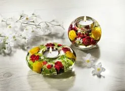 Teelichthalter Aus Mundgeblasenem Glas