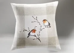 Tisch- Und Raumdekoration Mit Rotkehlchen-Motiv 9 Tisch- Und Raumdekoration Mit Rotkehlchen-Motiv -Kunst Textilpflanzen Verkäufe tisch und raumdekoration mit rotkehlchen motiv farbe sekt bunt groesse 404 3