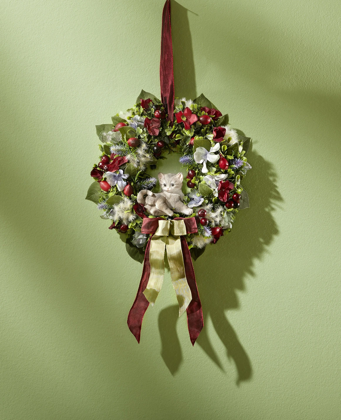 Wandkranz Mit Niedlicher Katze 3 Wandkranz Mit Niedlicher Katze