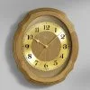 Wanduhr Mit Funkuhrwerk, In Verschiedenen Farben -Kunst Textilpflanzen Verkäufe wanduhr mit funkuhrwerk in verschiedenen farben farbe eiche