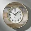 Wanduhr Mit Funkwerk Aus Dem Hause AMS 1 Wanduhr Mit Funkwerk Aus Dem Hause AMS -Kunst Textilpflanzen Verkäufe wanduhr mit funkwerk aus dem hause ams farbe creme braun