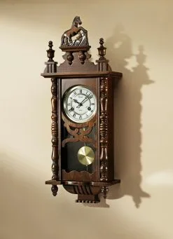 Wanduhr Mit Pferd