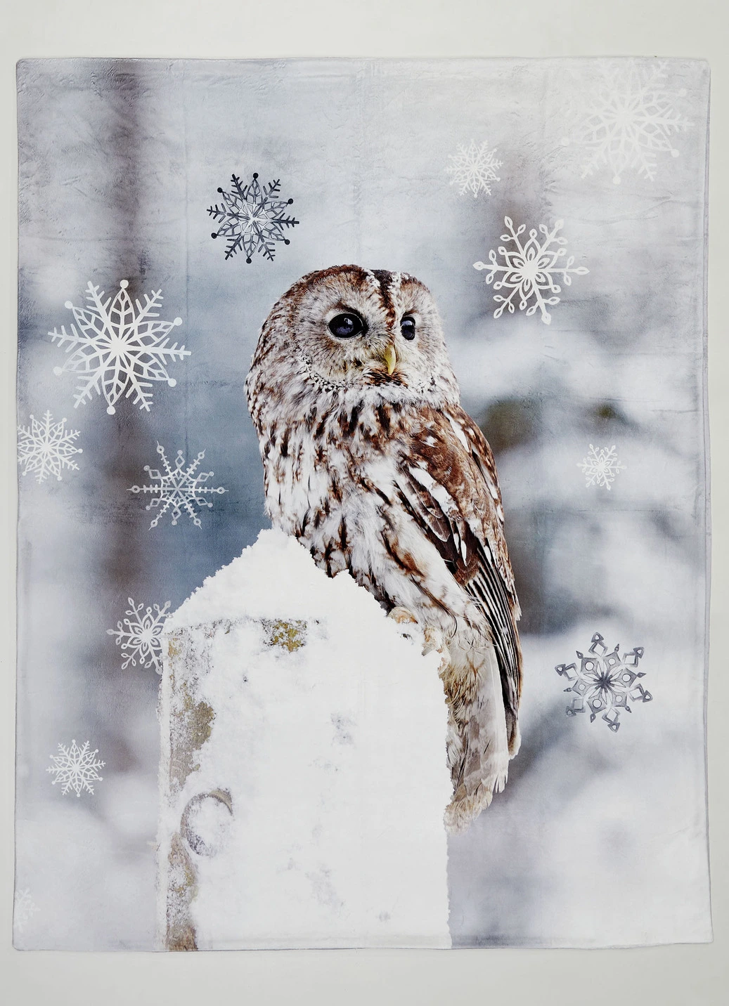 Wohndecke Mit Eulen-Motiv 3 Wohndecke Mit Eulen-Motiv