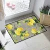 Wohnmatte Mit Zitronen-Motiv 1 Wohnmatte Mit Zitronen-Motiv -Kunst Textilpflanzen Verkäufe wohnmatte mit zitronen motiv farbe bunt