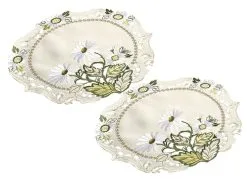 Zarte Gerberas Zieren Diese Accessoires -Kunst Textilpflanzen Verkäufe zarte gerberas zieren diese accessoires farbe ecru bunt groesse 320