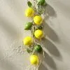 Zitronen-/Limettenzopf Zum Hängen -Kunst Textilpflanzen Verkäufe zitronen limettenzopf zum haengen farbe gelb gruen